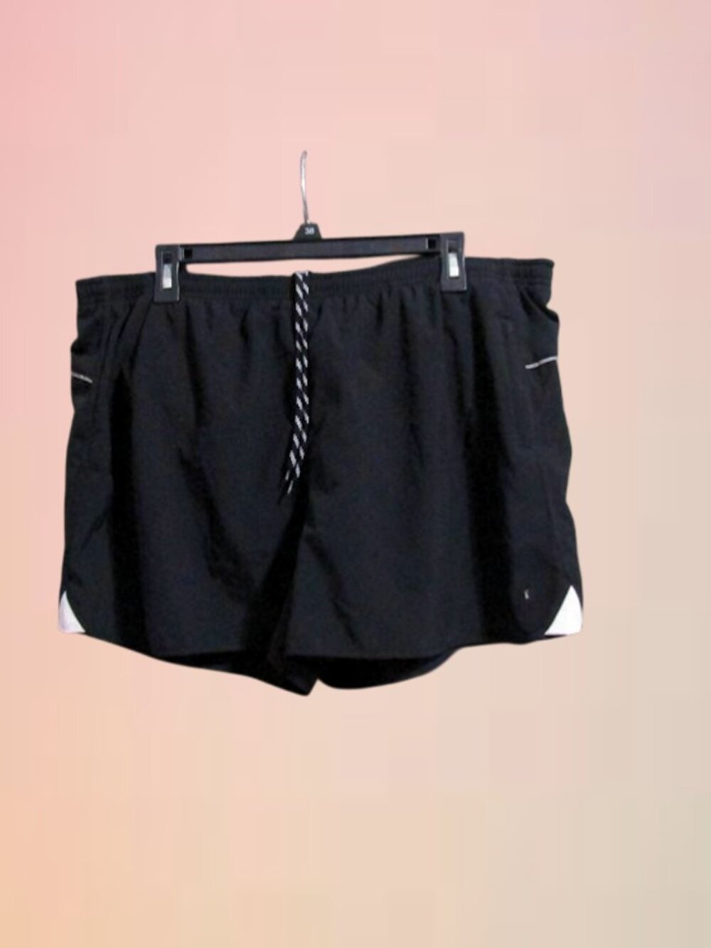Danskin Now size XL(16-18) womens bottom swimwear color black Nwot
